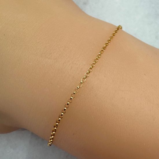 Wholesale Gold Filled Chain -1mm Rolo Chain-Bulk Chain by the foot( sold per foot)