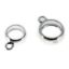 Wholesale Sterling Silver Simple Closed Bail Connector, Wholesale Findings