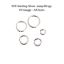 Wholesale Sterling Silver Open Jump Rings - 19Ga, All Sizes (20pcs) 