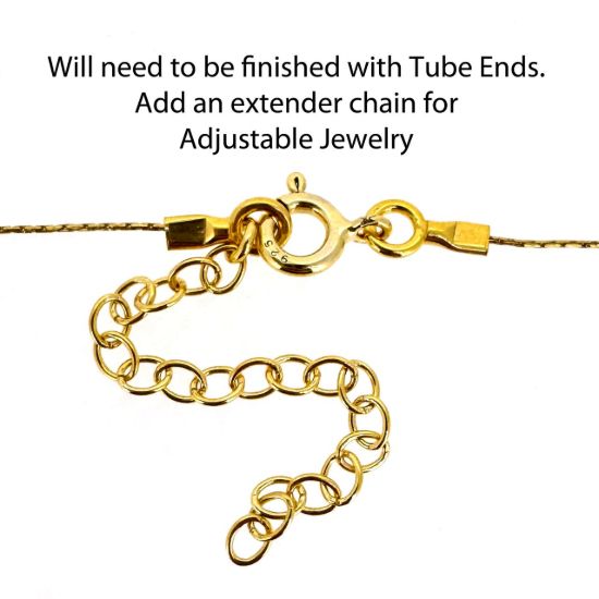 wholesale gold over sterling silver jewelry making snake chains