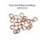 Wholesale 1/20 14k Rose Gold Filled Open Jump Rings  - 22Ga, 3mm (20pcs) 