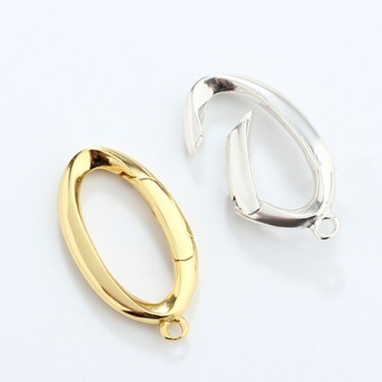 wholesale gold over sterling silver clasp-jewelry making no trigger clasp