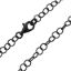 Wholesale Oxidized 925 Sterling Silver Finished Jewelry Chain - Round Cable Chain 3.2mm