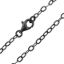 Wholesale Oxidized 925 Sterling Silver Finished Jewelry Chain - Textured Cable Chain