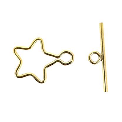 Wholesale 1/20 14K Gold Filled Star Toggle Clasp - 10mm Star (Sold per Set)