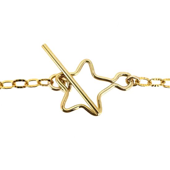 Wholesale 1/20 14K Gold Filled Star Toggle Clasp - 10mm Star (Sold per Set)