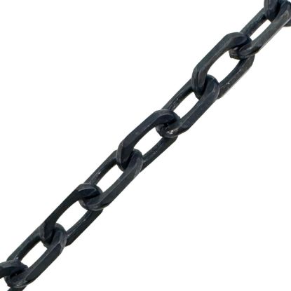 Wholesale Oxidized Sterling Silver Bulk Chain - 5x3mm Diamond Cut Box Chain (Sold per foot)