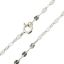 Wholesale 925 Sterling Silver Finished Jewlery Chain - Textured Disc Paperclip Chain 