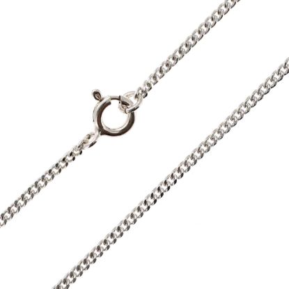Wholesale 925 Sterling Silver Finished Jewlery Chain - Small Curb Chain