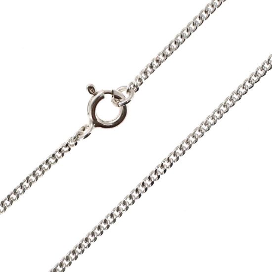 Wholesale 925 Sterling Silver Finished Jewlery Chain - Small Curb Chain