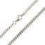 Wholesale 925 Sterling Silver Finished Jewlery Chain - Solid Curb Chain