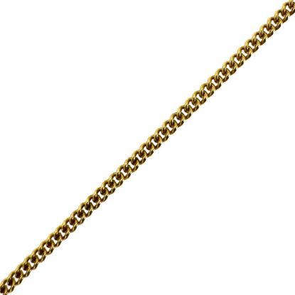 Wholesale Gold Over 925 Sterling Silver Chain - Tiny Curb Chain (sold per foot)
