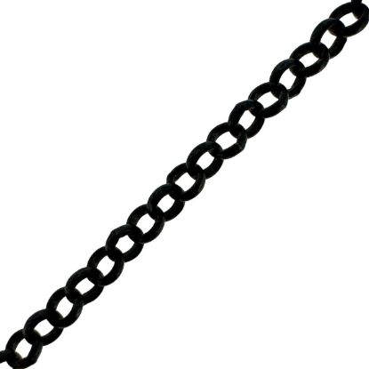 Wholesale Oxidized Sterling Silver Bulk Chain - 2mm Rolo Chain (sold per foot)