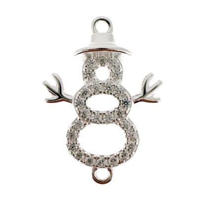 wholesale sterling silver jewelry making charm connectors