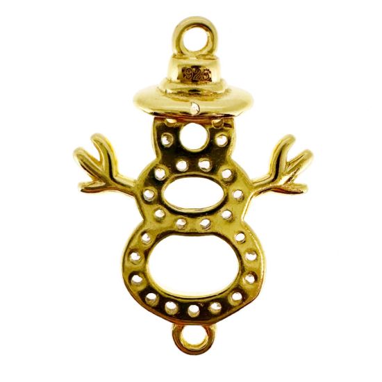 wholesale sterling silver jewelry making charm connectors