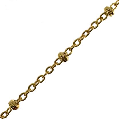 Wholesale Gold Over 925 Sterling Silver 1.8mm Ball Satellite Cable Chain - Unfinished Bulk Chain (Sold per foot)