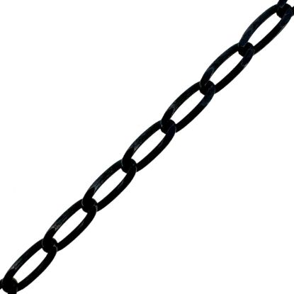 Wholesale Oxidized 925 Silver Silver Unfinished Bulk Chain - 2x4mm Diamond Cut Curb Chain - (sold per foot)