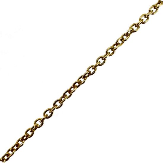 Wholesale Gold over 925 Sterling Silver 1mm Tiny Plain Cable Chain - Bulk Unfinished Chains - (sold per foot)