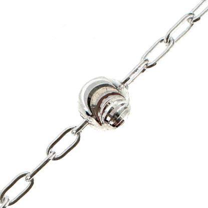 Wholesale 925 Sterling Silver 5mm Spiral Ball Satellite Bead Chain - Unfinished Bulk Chain (sold per foot) 