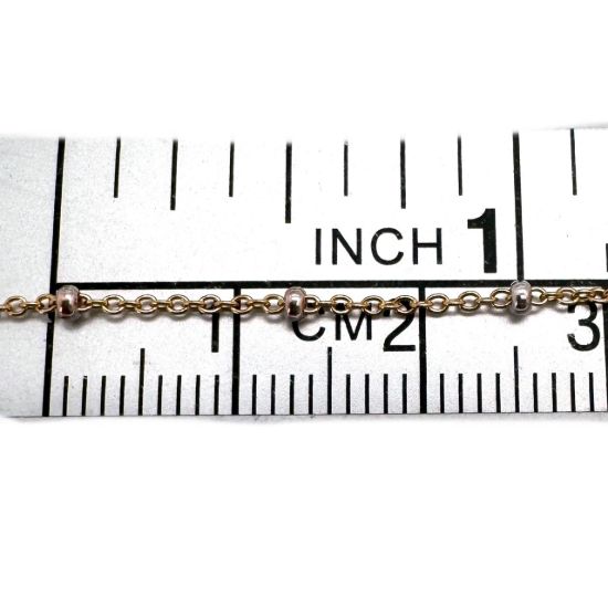 wholesale gold filled two tone permanent jewelry making chains