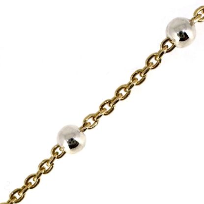 wholesale gold filled two tone permanent jewelry making chains