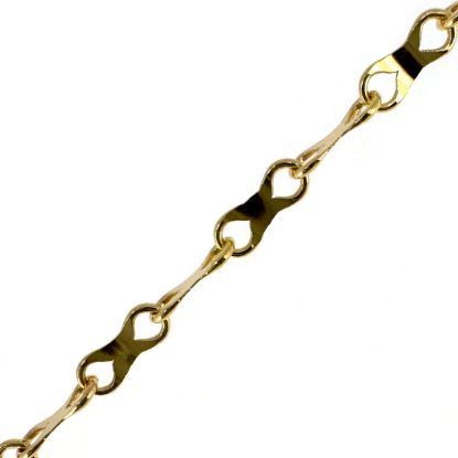 wholesale gold filled sunburst infinity permanent jewelry making chains