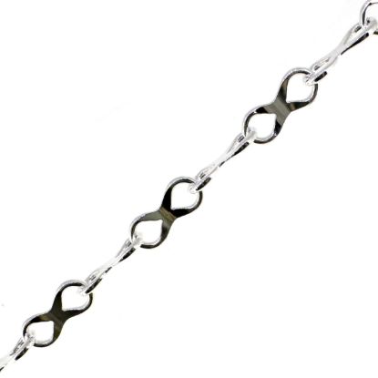 wholesale sterling silver infinity chains for permanent jewelry making