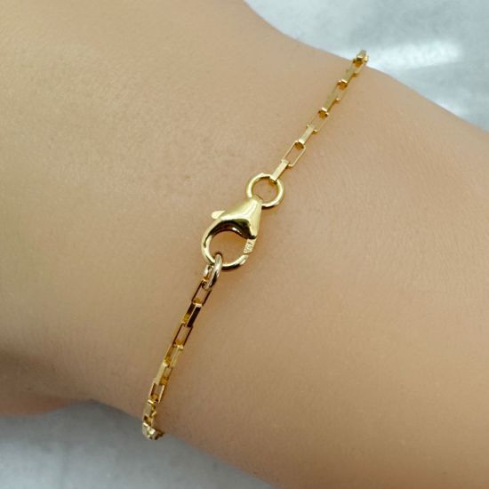 Wholesale 1/20  14K Gold Filled Finished Chain - 3mm x 1.5mm Small Long Box Chain