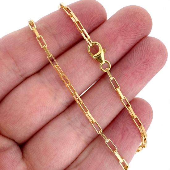 Wholesale 1/20 14K Gold Filled Finished Chain - 4.5mm x 2mm Long Box Chain