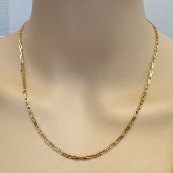 Wholesale 1/20 14K Gold Filled Finished Chain - 4.5mm x 2mm Long Box Chain