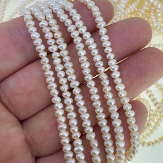 wholesale freshwater pearls - 3mm seed beads 