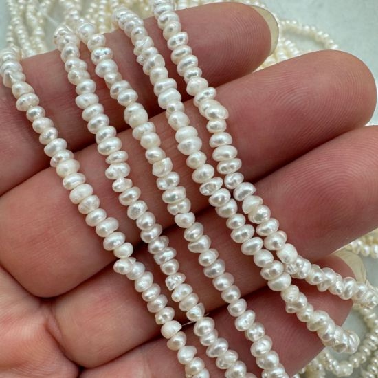 wholesale freshwater pearls - 3mm seed beads 