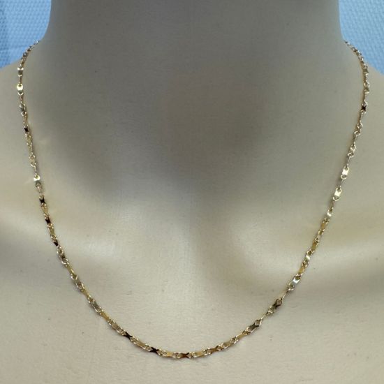 Wholesale 1/20 14K Gold Filled Finished Chain - 5x2mm Plain Infinity Chain