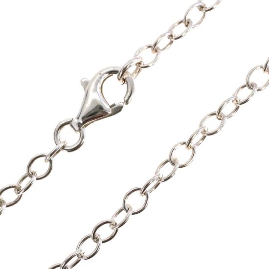 Wholesale 925 Sterling Silver Finished Cable Chain - 4x3mm Cable Chain