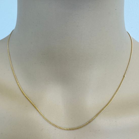 Wholesale 1/20 14K Gold Filled Finished Chain - 1.2mm Curb Chain