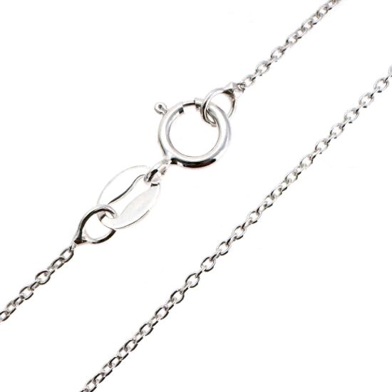 Wholesale Sterling Silver Finished Chain - Tiny Plain Cable Chain