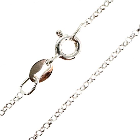 Wholesale 925 Sterling Silver Finished Chain - 1.3mm Rolo Chain 