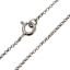 Wholesale Rhodium Plated 925 Sterling Silver Finished Chain - 1mm Rolo Chain