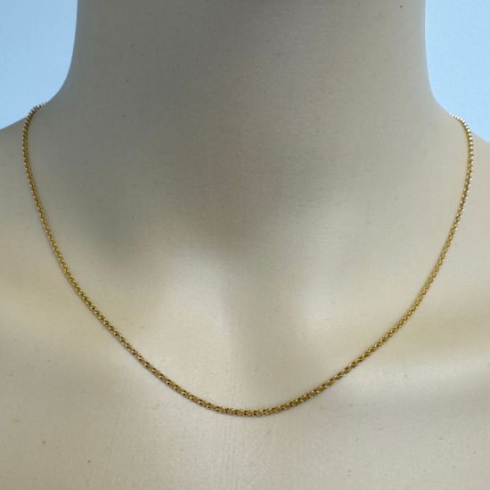 Wholesale 1/20 Gold Filled Finished Chain - 1.1mm Rolo Chain