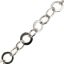 Wholesale 925 Sterling Silver Flat Circle Cable Chain; Wholesale Unfinished Chain By The Foot