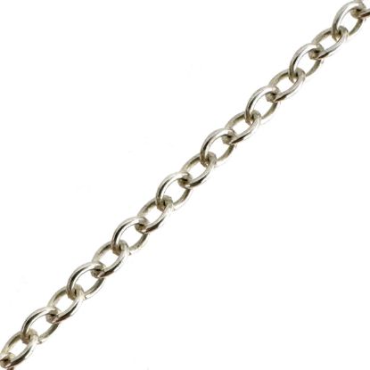Wholesale 925 Sterling Silver 2mm Strong Cable Chain; Wholesale Unfinished Chains