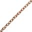 Wholesale Rose Gold Over Sterling Silver Bulk 1.8x2.2mm Strong Cable Chain - (sold per foot)