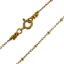 Wholesale Gold Over Sterling Silver Finished Chain - Cable Beaded Satellite Chain