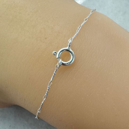 Wholesale 925 Sterling Silver Finished Jewelry Chain - Fancy Twisted Link