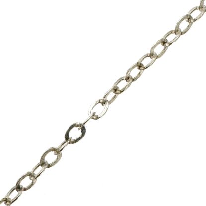 Wholesale 925 Sterling Silver Bulk Chain - 1.8x2.5mm Flat Cable Chain (Sold per foot)