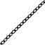 Wholesale Oxidized Sterling Silver Bulk Chain - 2.5x2mm Flat Cable Chain (sold per foot)