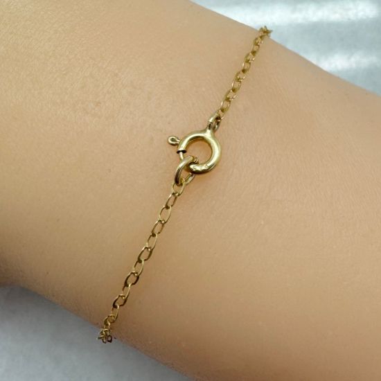 Wholesale Gold Over Sterling Silver Finished Chain - Flat Cable Chain