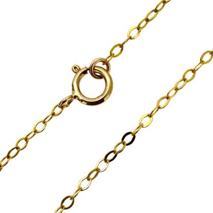 Wholesale 1/20 14K Gold Filled Finished Jewelry Chain - 1.7x2mm Small Flat Cable Chain