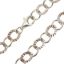 Wholesale Sterling Silver Finished Chain - Texture Circle with Smooth Ring