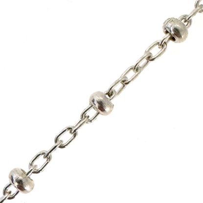 Wholesale Sterling Silver Bulk Chain -2.5mm Ball Satellite Chain (Sold per foot)